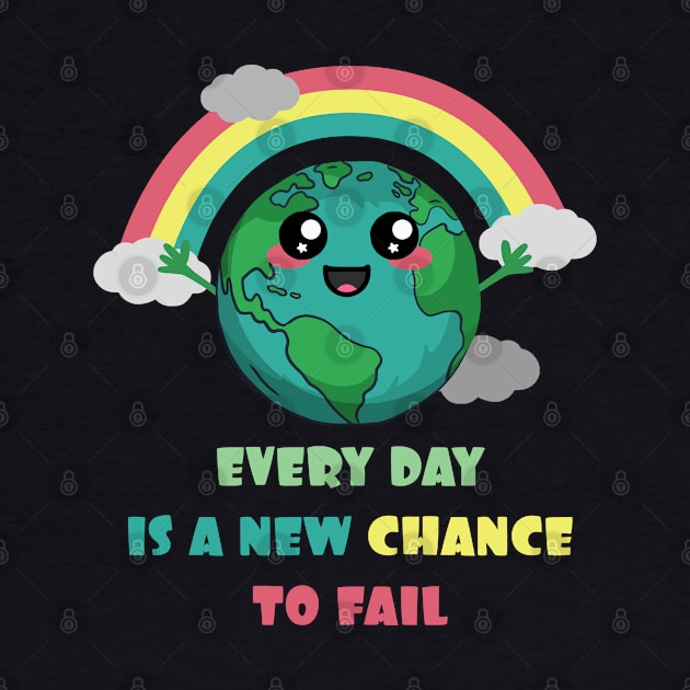 Earth Every Day Is A New Chance To Fail by Nerd_art